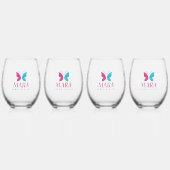 Vaso: Diseño Digital Mara Wijnglas Zonder Voet (Links)