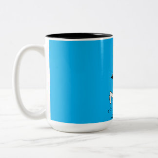 Vaso exclusivo Juan Pueblo Tweekleurige Koffiemok