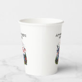 vaso Servilletas 4 de julio Papieren Bekers (Rechts)