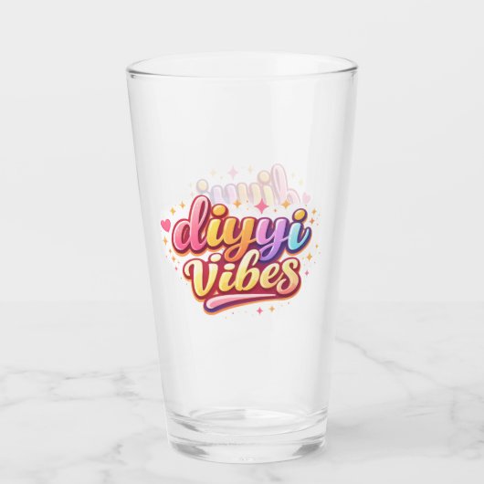 Vaso Shaker de Cristal para Bebidas Glas (Voorkant)