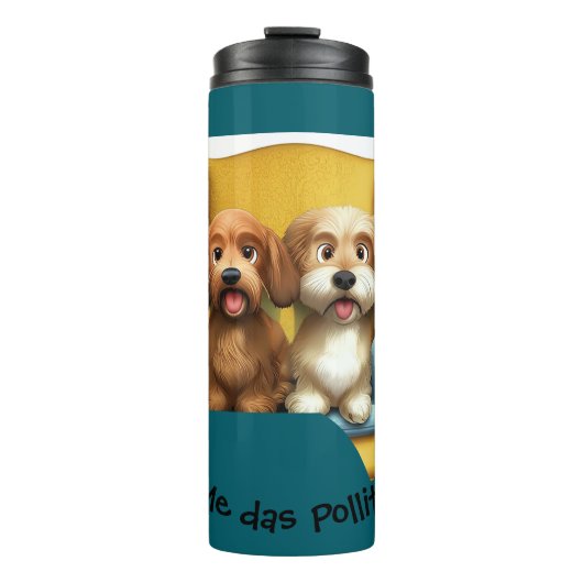 Vaso Térmico “Amiguitas Peludas” Thermosbeker (Voorkant)