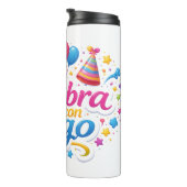Vaso Térmico con Diseño “Celebra Conmigo” | Ideal  Thermosbeker (Geroteerd rechts)
