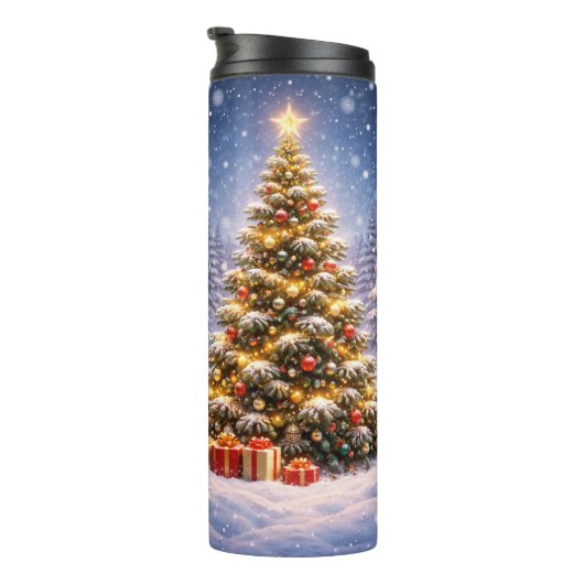 Vaso Térmico con Diseño de Árbol de Navidad Thermosbeker (Geroteerd rechts)