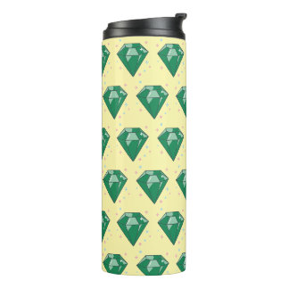 Vaso térmico esmeraldas verdes thermosbeker