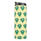 Vaso térmico esmeraldas verdes thermosbeker (Geroteerd rechts)