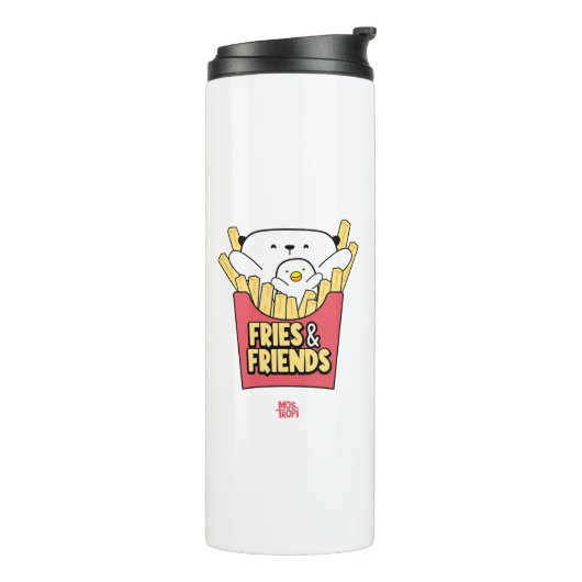 Vaso térmico│Fries and friends Thermosbeker (Gedraaid links)