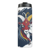 Vaso Térmico Lady Aries - Zodíaco Mujer  Thermosbeker (Voorkant)