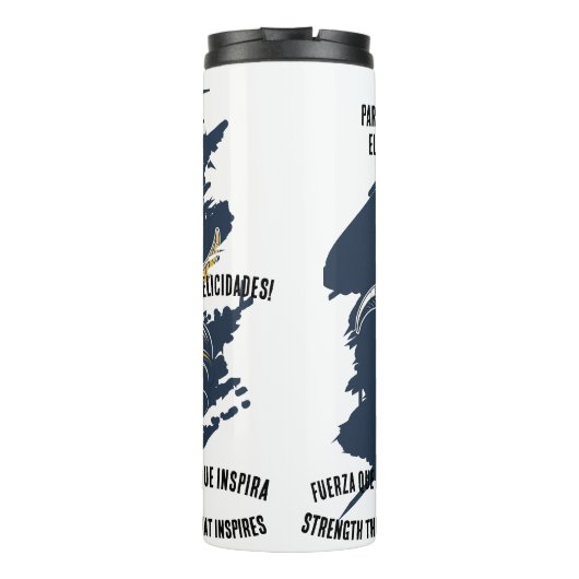 Vaso Térmico Lady Aries - Zodíaco Mujer  Thermosbeker (Achterkant)