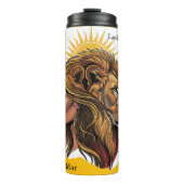 Vaso Térmico Lady Leo León Zodíaco Thermosbeker (Voorkant)