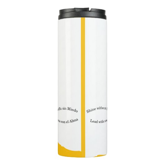 Vaso Térmico Lady Leo León Zodíaco Thermosbeker (Achterkant)