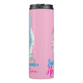 Vaso térmico Lady Piscis – Sensibilidad y estilo Thermosbeker (Achterkant)