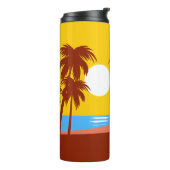 Vaso Térmico Sol palmeras playa Thermosbeker (Gedraaid links)