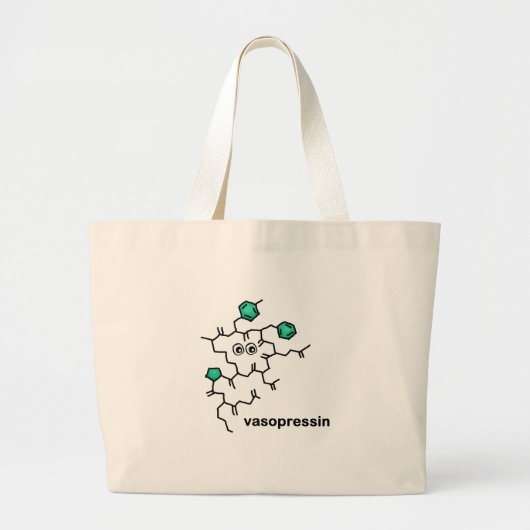 Vasopressine Grote Tote Bag (Voorkant)