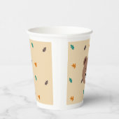 Vasos De Papel Baby Shower, Animales del Bosque Papieren Bekers (Rechts)