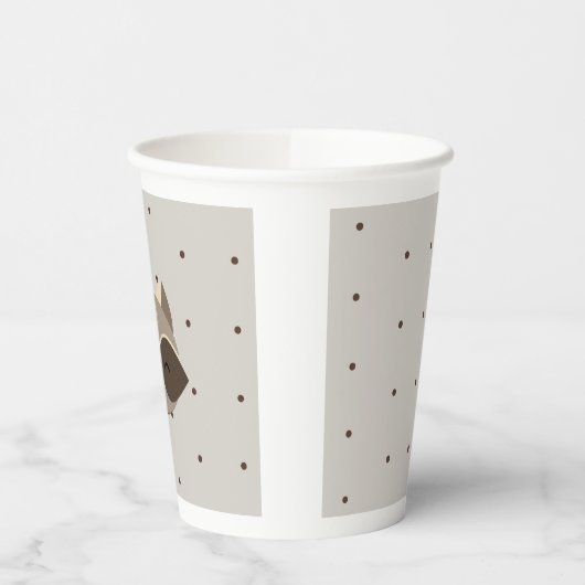 Vasos De Papel Baby Shower, Animales del Bosque Papieren Bekers (Links)