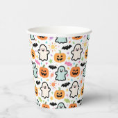 >Vasos de papel Happy Halloween Papieren Bekers (Rechts)