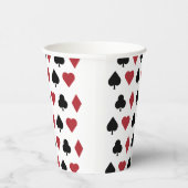 Vasos de papel naipes papieren bekers (Rechts)