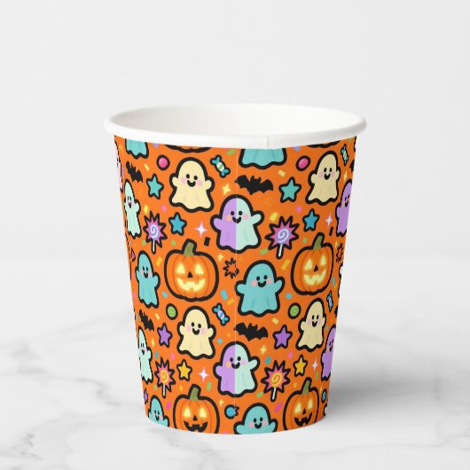 >Vasos de papel Sweet Halloween Papieren Bekers (Rechts)