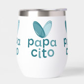 Vasos y copas de vino Daddy with a big heart (Links)