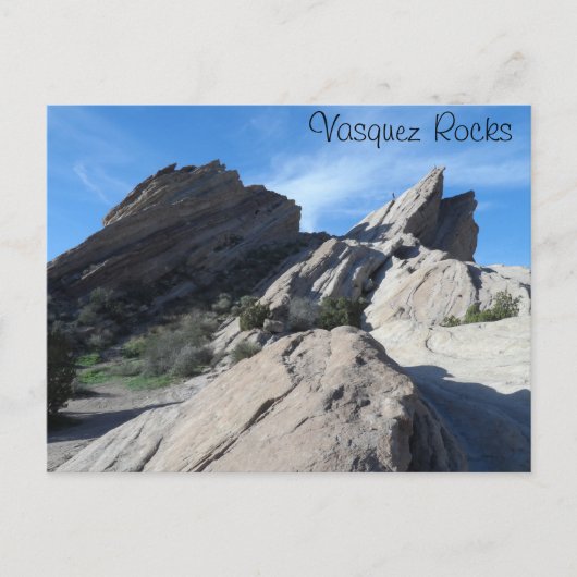 Vasquez Rocks, Californië Briefkaart (Voorkant)