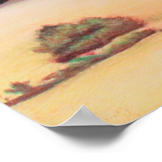 Vasquez Rocks Poster (Hoek)