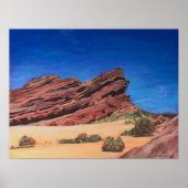Vasquez Rocks Poster (Voorkant)