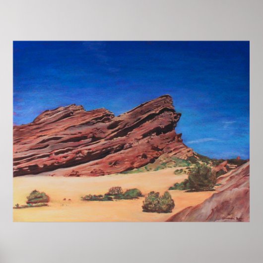 Vasquez Rocks Poster (Voorkant)