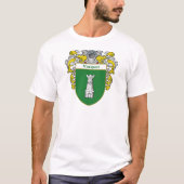 Vasquez-wapenschild (gemanteld) t-shirt (Voorkant)