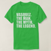 VasquezVasquez Achternaam Vasquez Naam Vasquez T-shirt (Design voorkant)