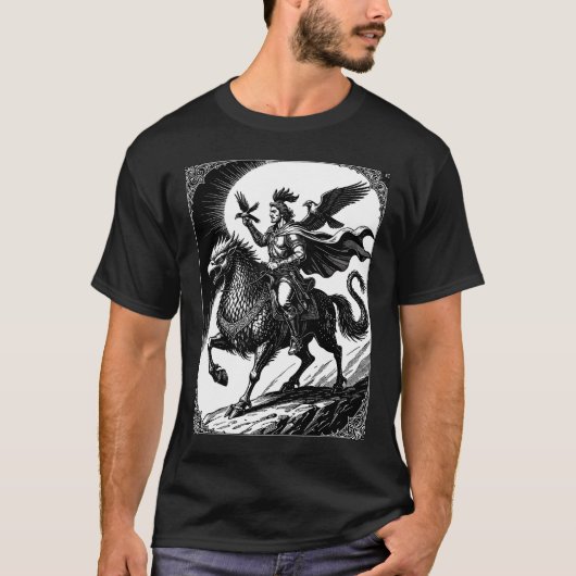 Vassago's Wilde Rit van Schaduwen T-shirt (Voorkant)