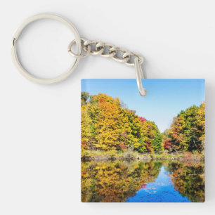 Vassar Boerderijen Pond Sleutelhanger
