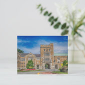 Vassar College hoofdingang in NY Briefkaart (Staand voorkant)