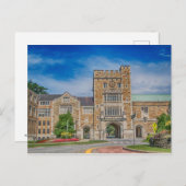 Vassar College hoofdingang in NY Briefkaart (Voorkant / Achterkant)