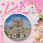 Vassar College hoofdingang in NY Papieren Bordje (Feest)