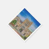 Vassar College hoofdingang in NY Servet (Hoek)