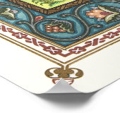 Vassilissa de Fair van Boris Zvorykin Poster (Hoek)