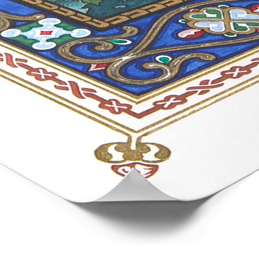 Vassilissa de Fair van Boris Zvorykin Poster (Hoek)