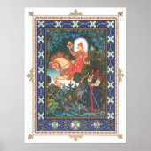 Vassilissa de Fair van Boris Zvorykin Poster (Voorkant)