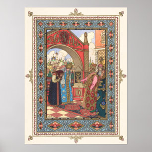 Vassilissa de Fair van Boris Zvorykin Poster