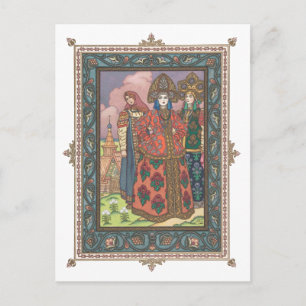Vassilissa het mooie Russisch Folktale Briefkaart