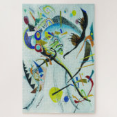 Vassily Kandinsky-1921-Segment blauw Legpuzzel (Verticaal)