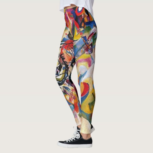 Vassily Kandinsky abstracte leggings (Links)
