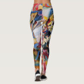Vassily Kandinsky abstracte leggings (Achterkant)