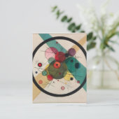 Vassily Kandinsky Circles in een Cirkel Briefkaart (Staand voorkant)