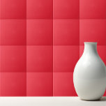 Vast aardbeirood tegeltje<br><div class="desc">Vast kleuraardbeirood ontwerp.</div>