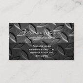 Vast abstract ruitvormig bord visitekaartje (Achterkant)