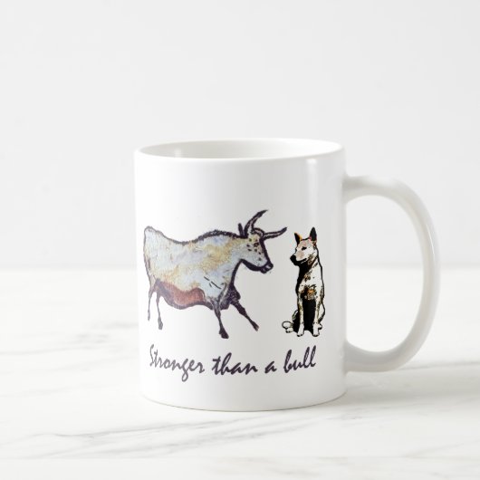 vast als een steen, sterker dan een bull koffiemok (Rechts)