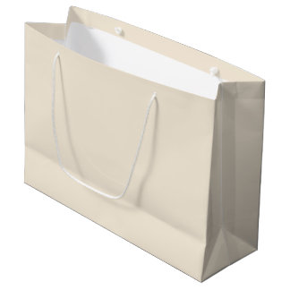 Vast antiek wit lichtbeige groot cadeauzakje