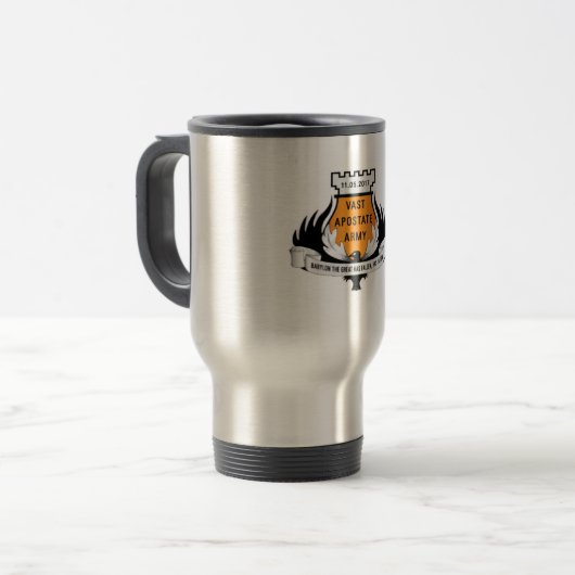 Vast apostate Army Travel Mug Reisbeker (Voorkant links)