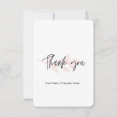 Vast bedankt Sjabloon voor je creditcard (Voorkant)